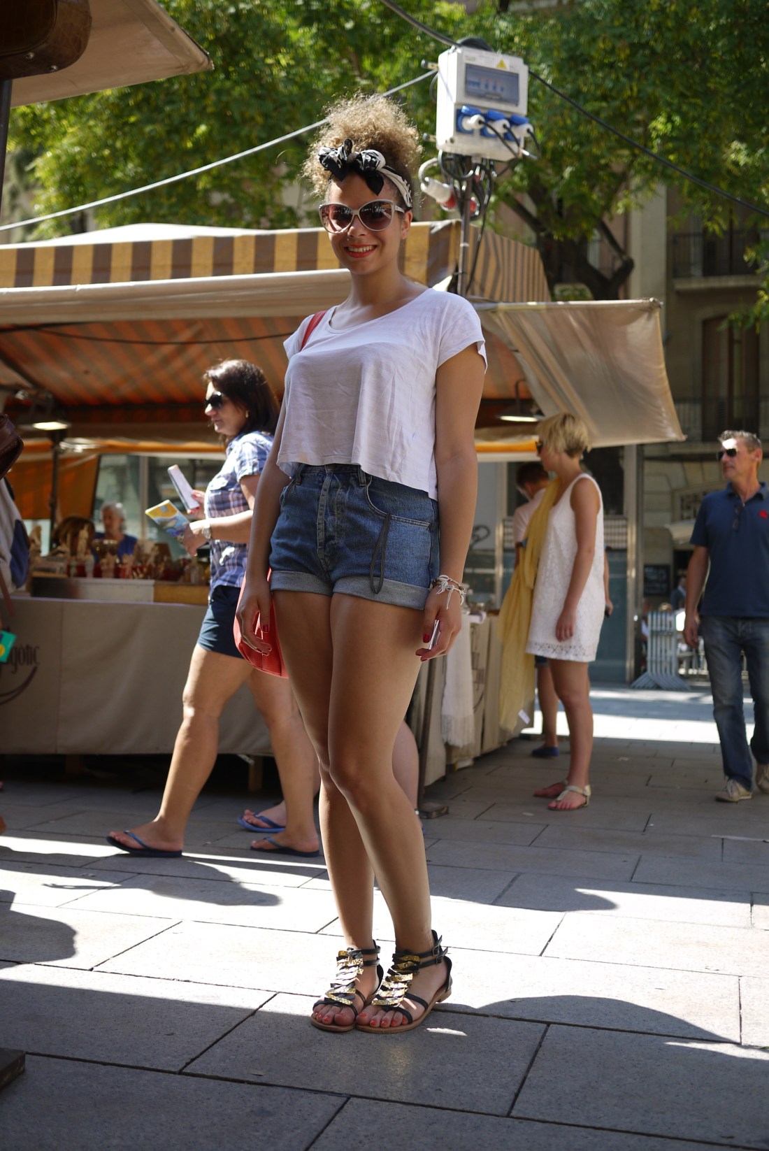 Streetstyle Barcelona Antique Market 2012