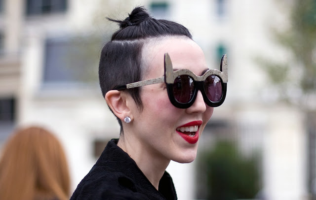 michelle harper wearing Karen Walker  Vava