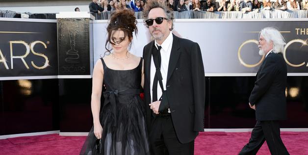 Helena Bonham Carter and Tim Burton
