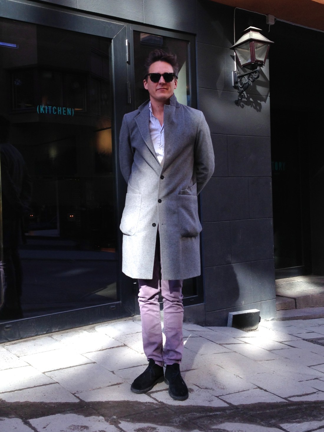 David wearing HYDE's