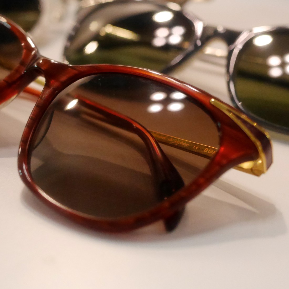 Leisure society, golden, luxury glasses, vision expo east 2014, red, sunglasses, leather